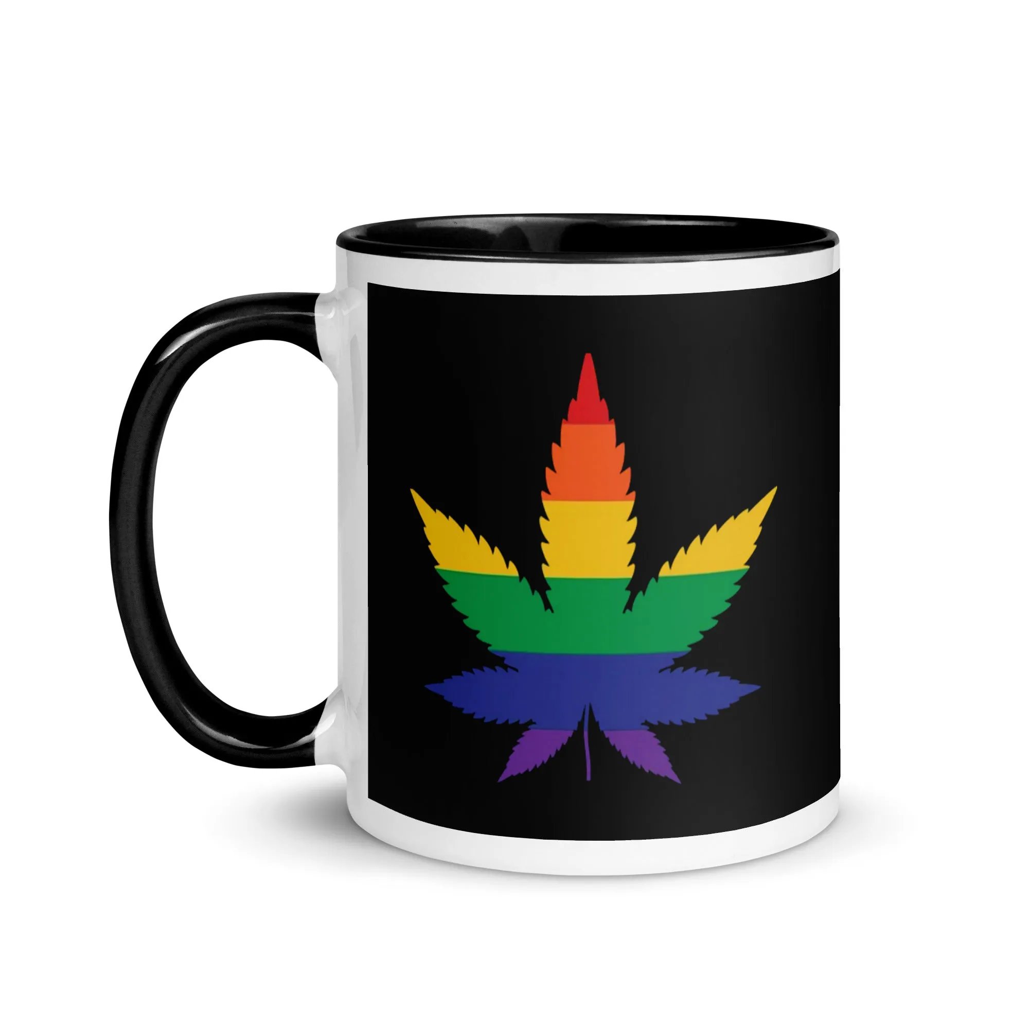 LGBTQ Pride ceramic Coffee Tea Mug - Weed