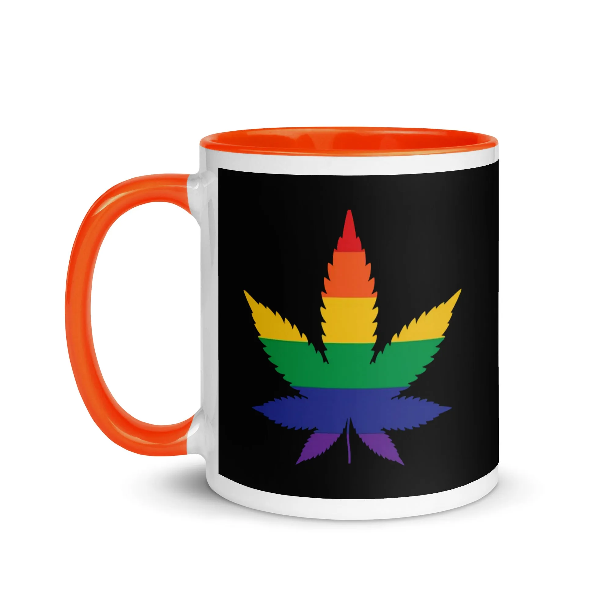 LGBTQ Pride ceramic Coffee Tea Mug - Weed