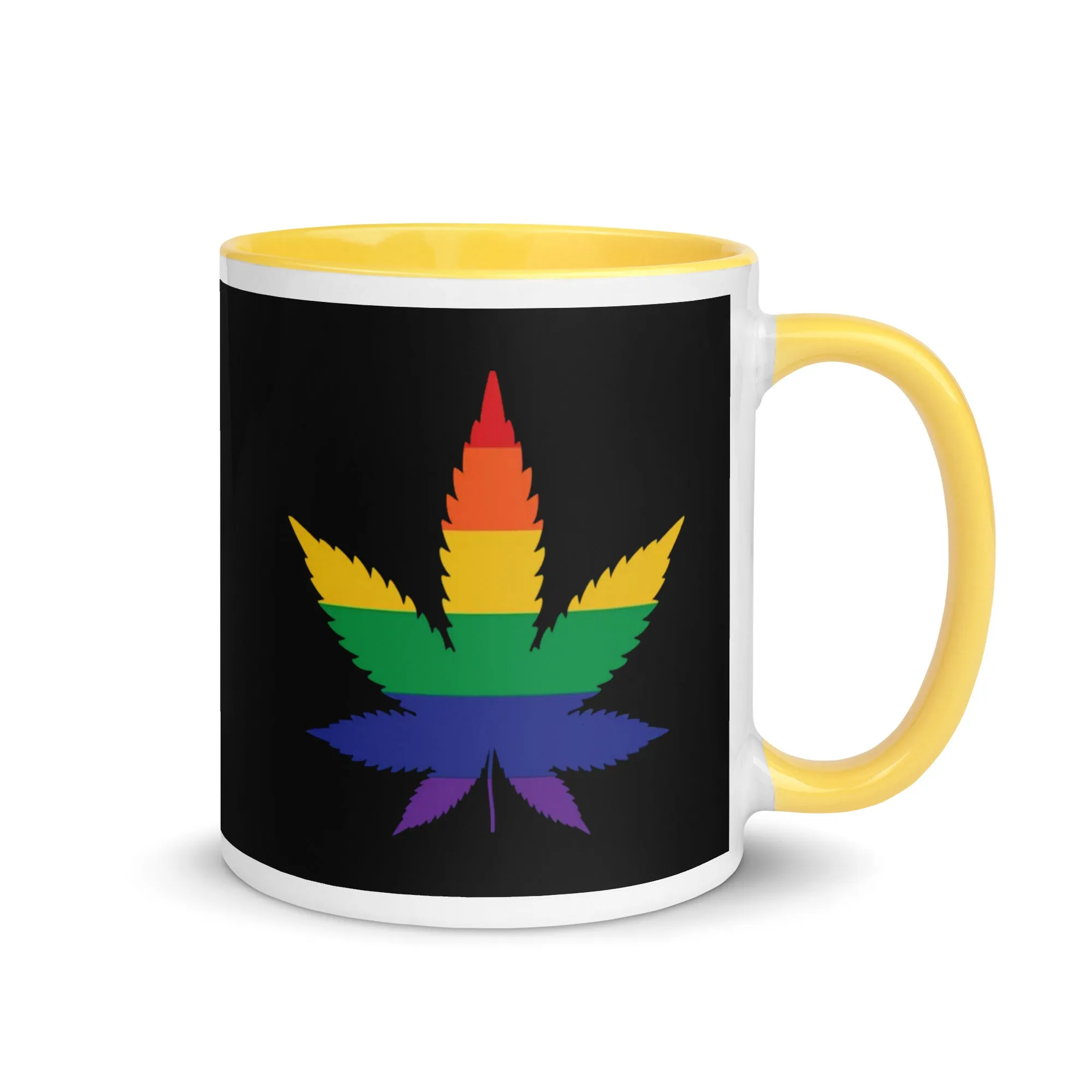 LGBTQ Pride ceramic Coffee Tea Mug - Weed