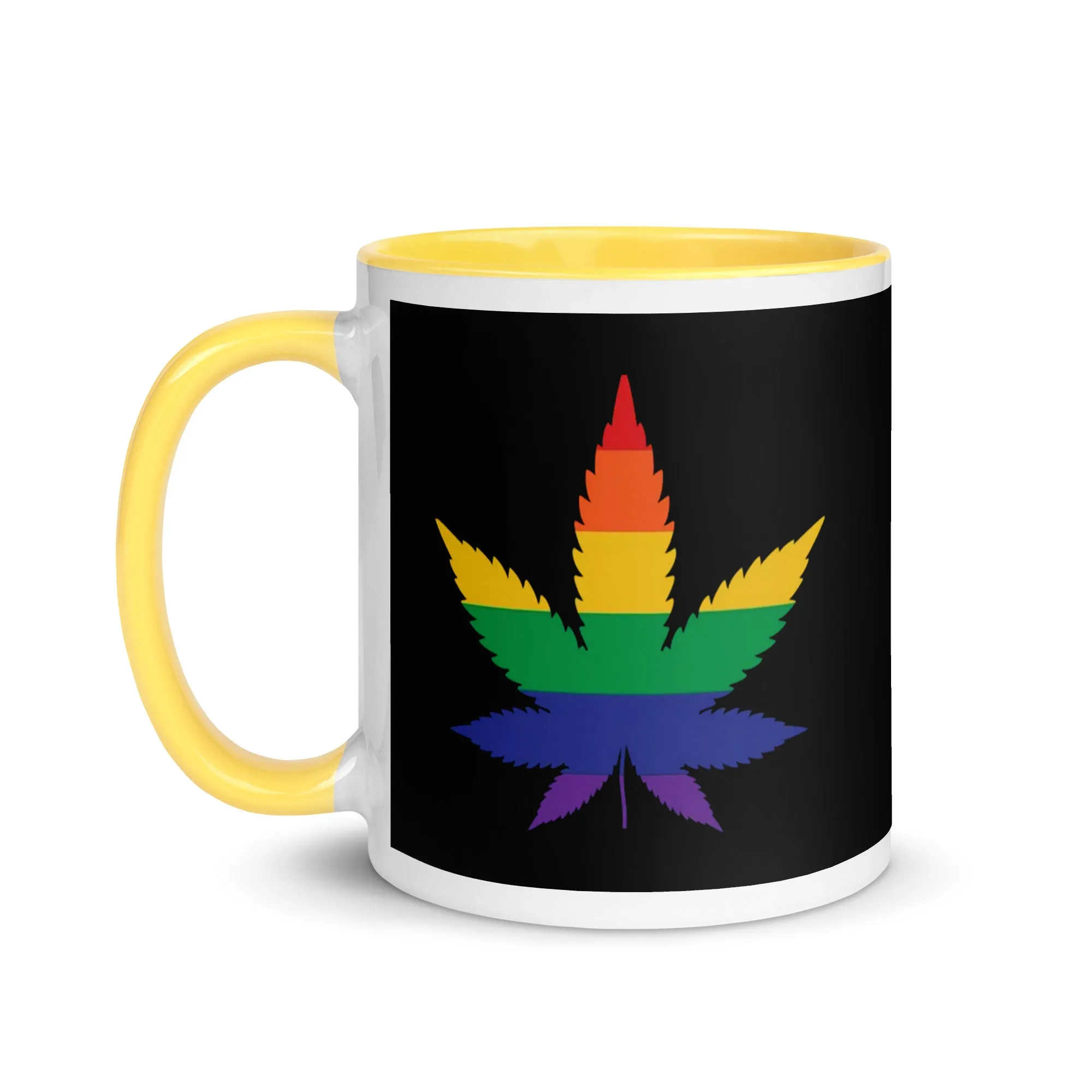 LGBTQ Pride ceramic Coffee Tea Mug - Weed