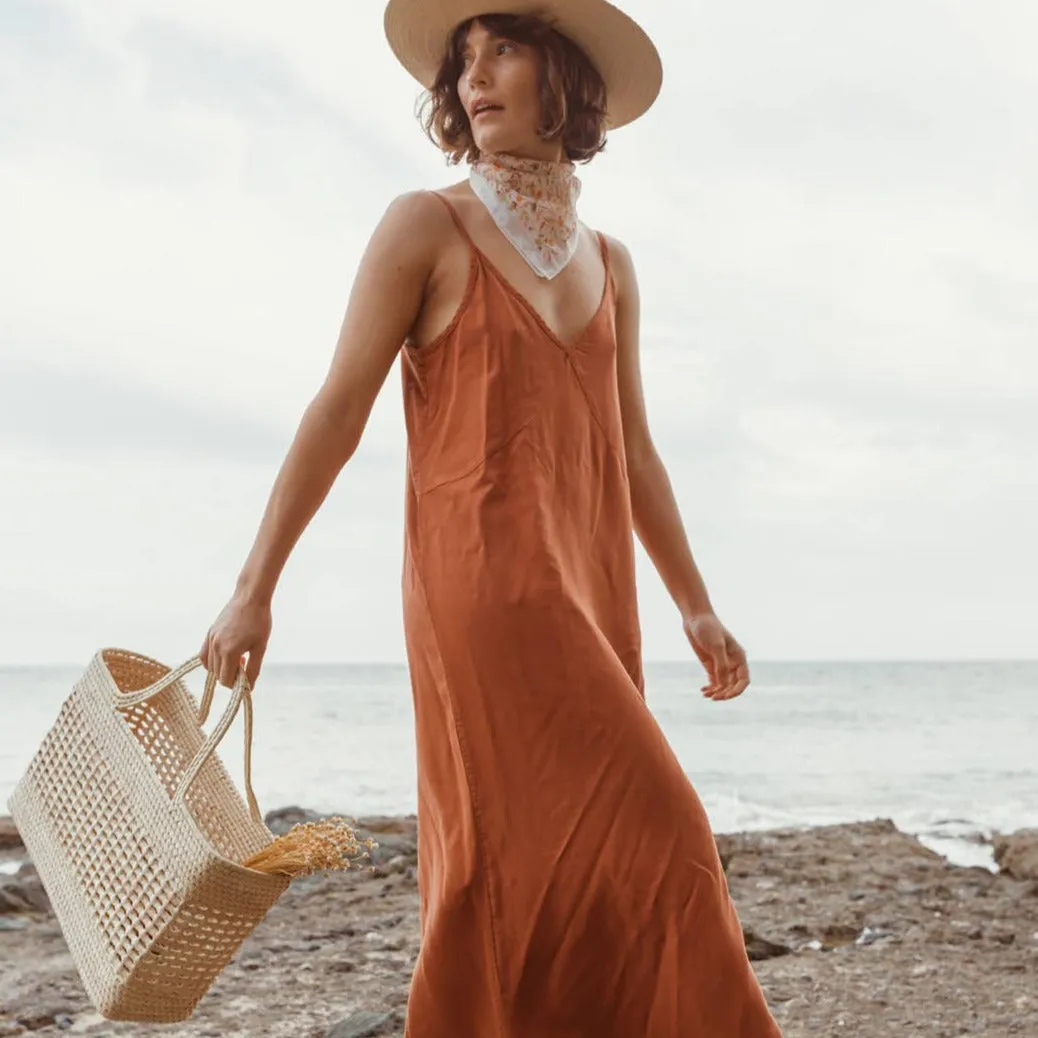 Mercado Straw Basket, straw beach bag, summer straw bag