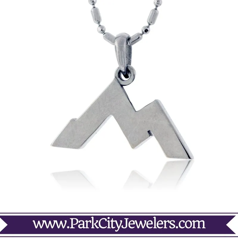 Mountain Peak Ridgeline Pendant