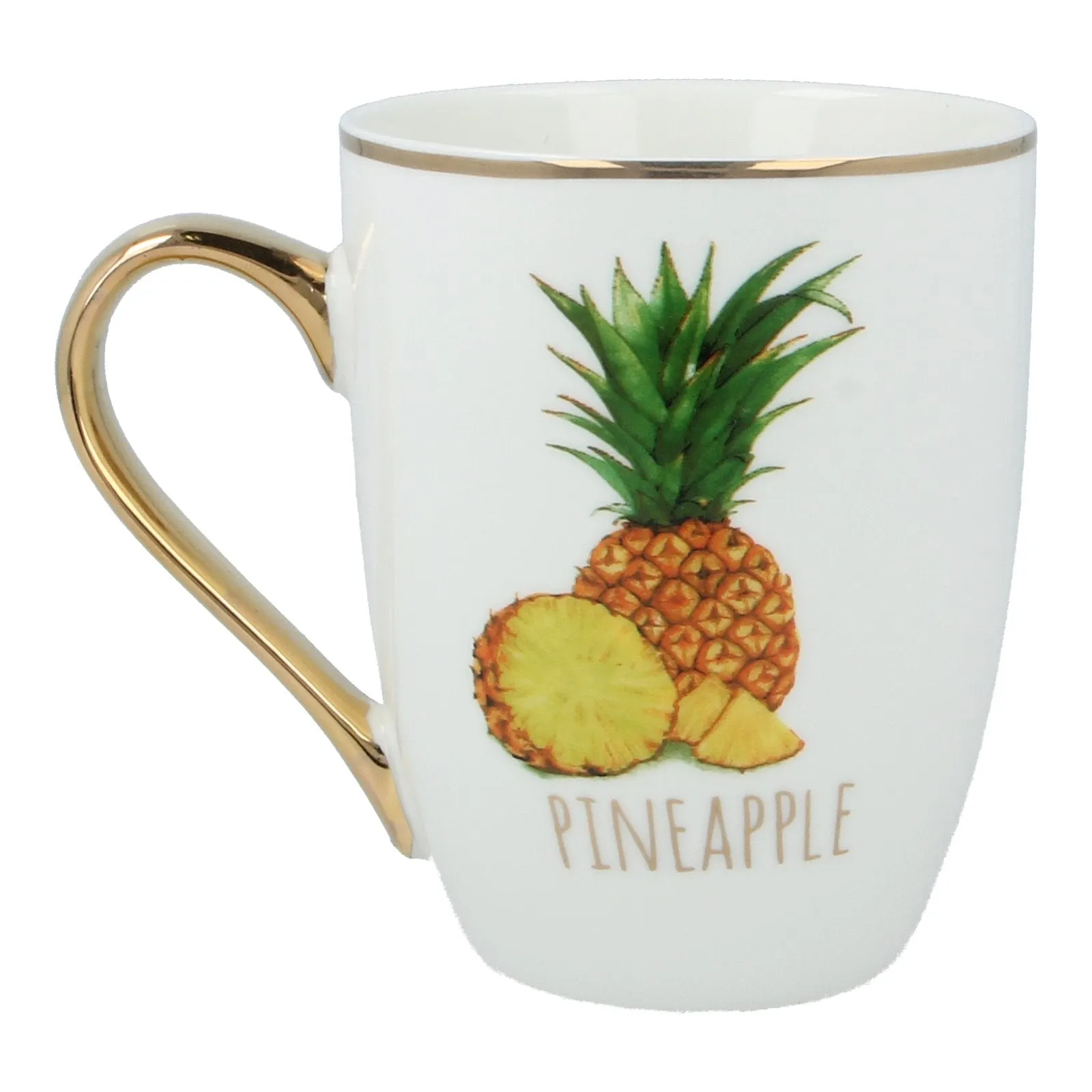 Mug-nificent Colourful Pineaplple Set