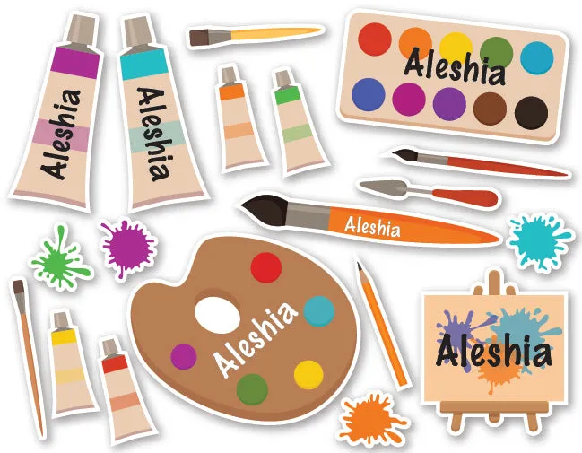 Name-Taz-Stick™ Personalizable Sticker Sets