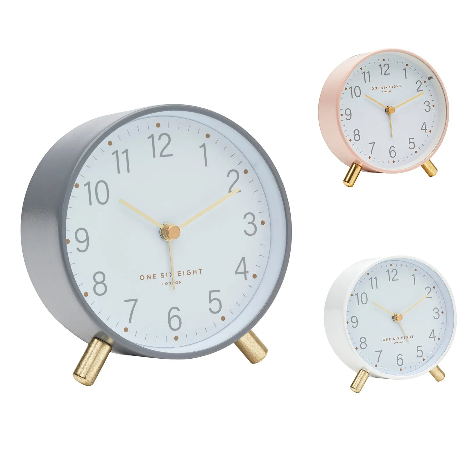 One Six Eight London MAISIE Silent Alarm Clock