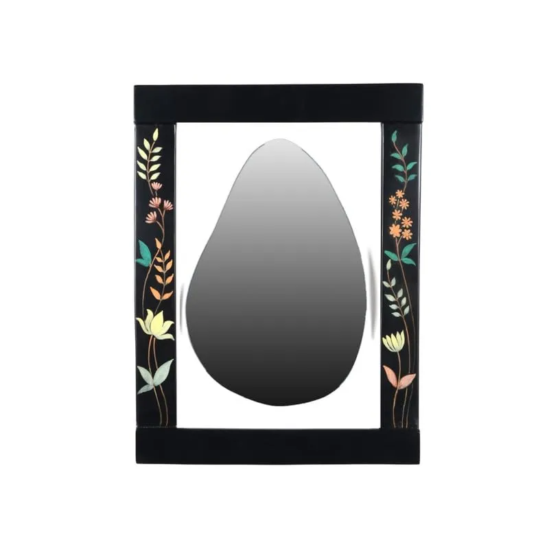 OPAQUESTUDIO Opaque Studio Black Beauty Wall Mirror for a Stylish Home Décor | Sleek Wall Mirror to Illuminate Your Space | Black