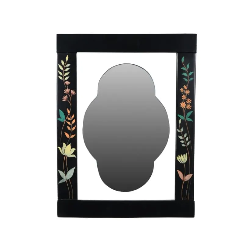 OPAQUESTUDIO Opaque Studio Black Beauty Wall Mirror for a Stylish Home Décor | Sleek Wall Mirror to Illuminate Your Space | Black