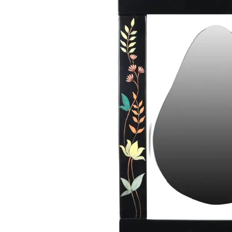 OPAQUESTUDIO Opaque Studio Black Beauty Wall Mirror for a Stylish Home Décor | Sleek Wall Mirror to Illuminate Your Space | Black