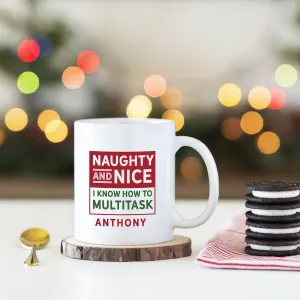 Personalized Festive Holiday Mugs