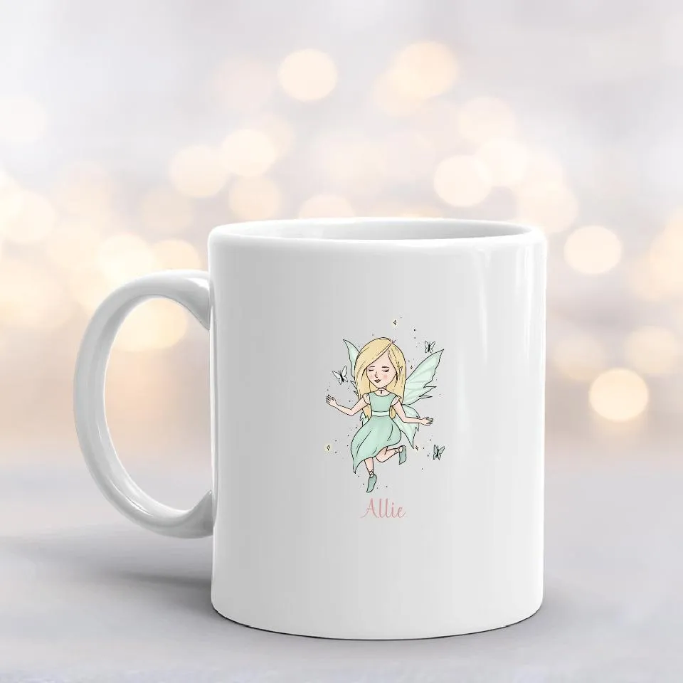 Personalized Kids Fairy Mugs 11oz.