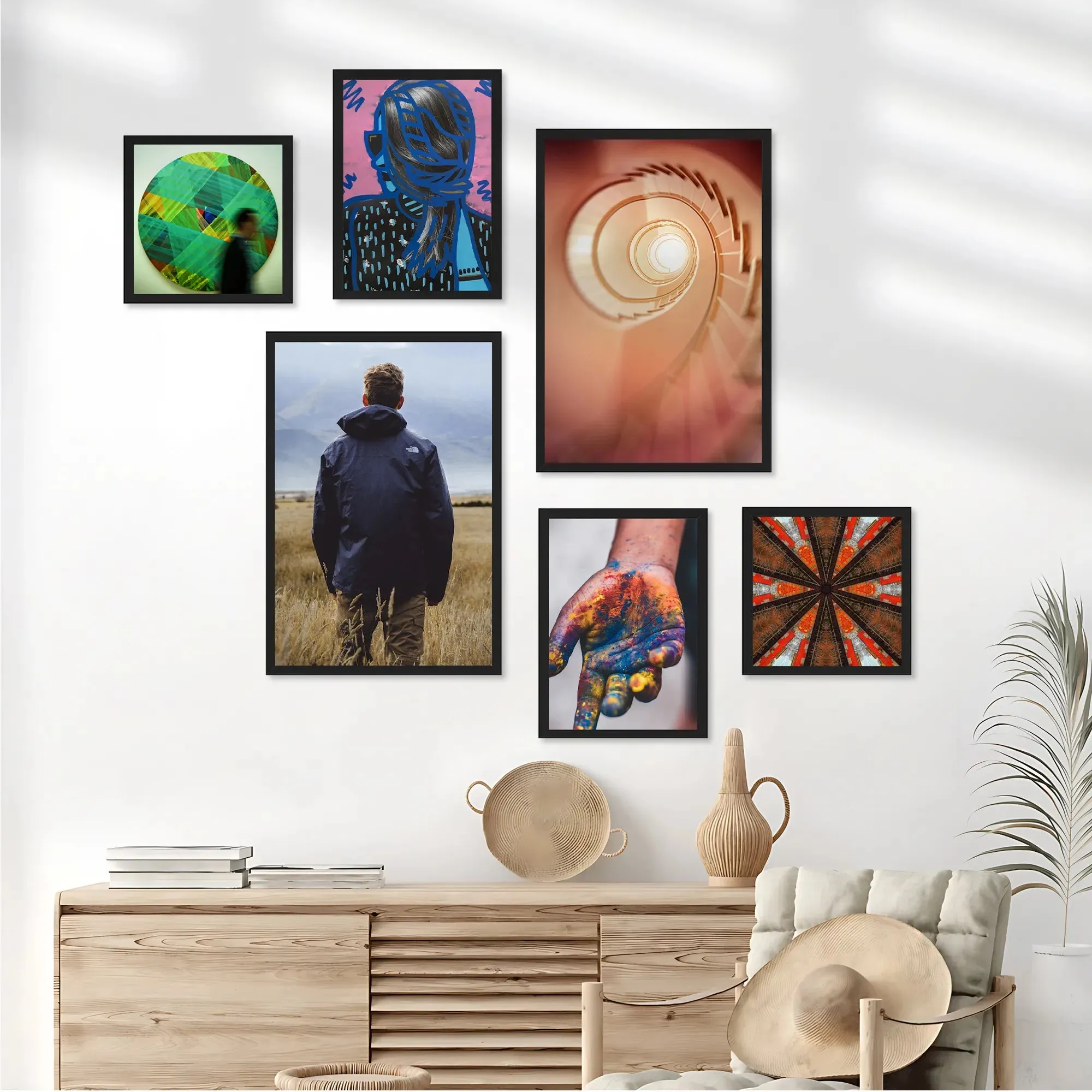 Personalized Photo Prints Collage Set of 6