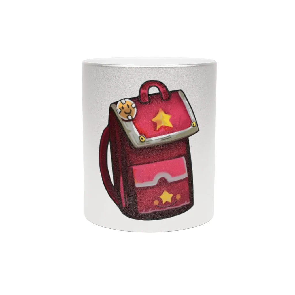 Pink Bag Metallic Mug (Silver / Gold)