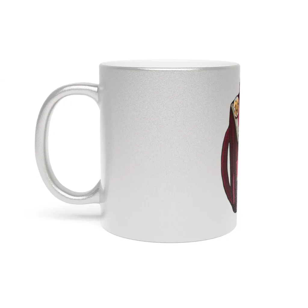 Pink Bag Metallic Mug (Silver / Gold)