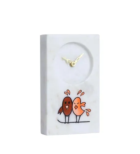 POSH N PLUSH Kiddy Birds Decorative Table Clock