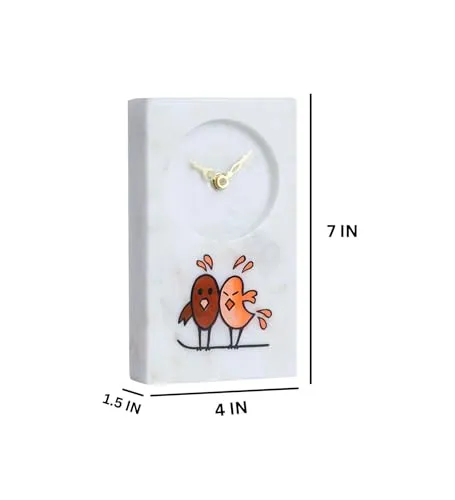 POSH N PLUSH Kiddy Birds Decorative Table Clock