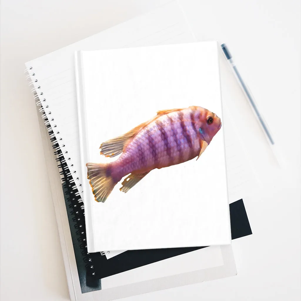 Purple Fish Journal - Ruled Line