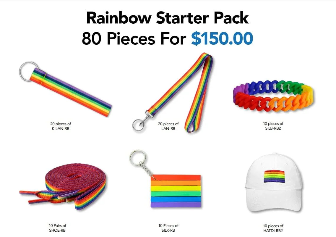 Rainbow Variety Pack Bundle (Small - 80 Pieces)