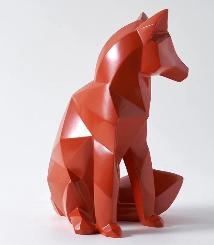 Red Fox Sculpture