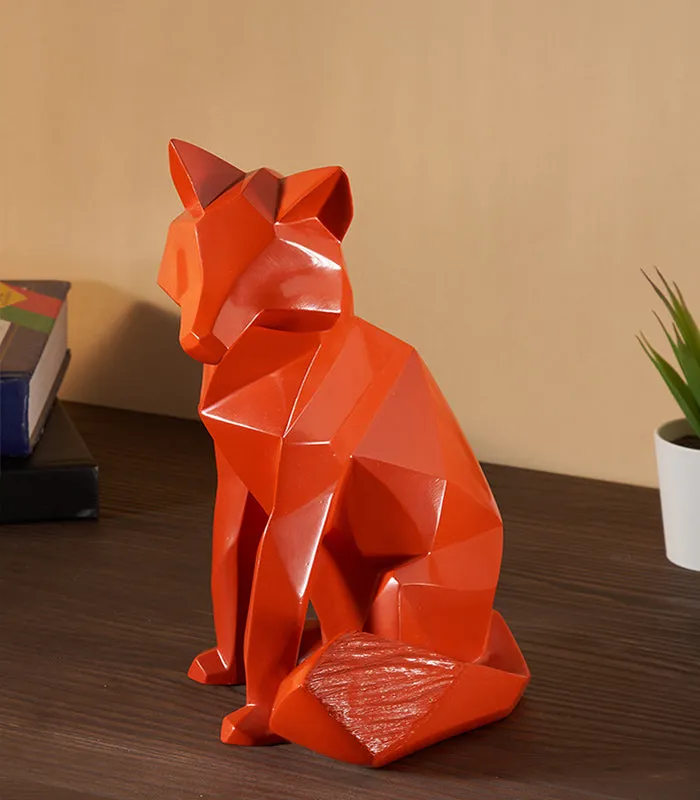 Red Fox Sculpture