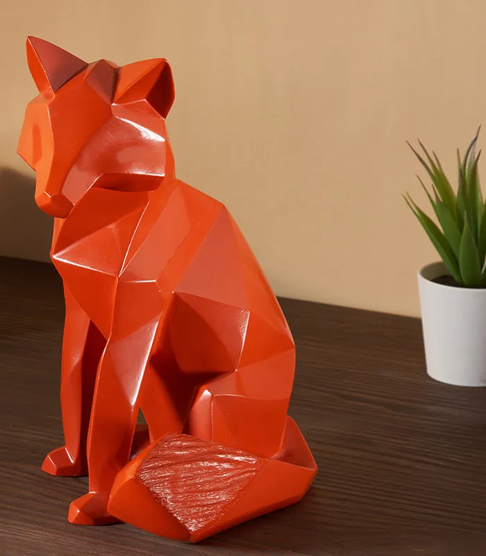 Red Fox Sculpture