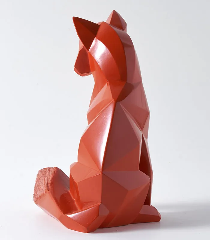 Red Fox Sculpture