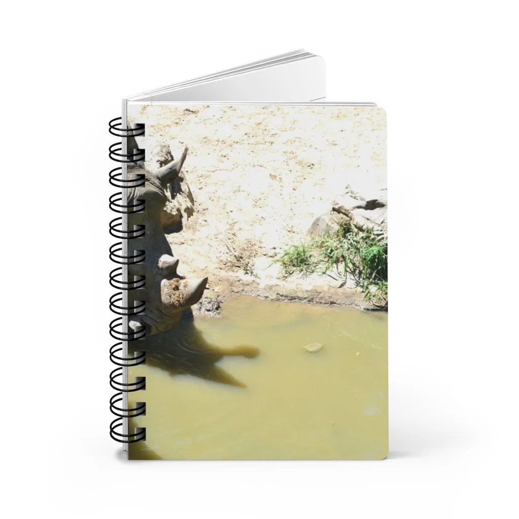 Rhinos Spiral Bound Journal