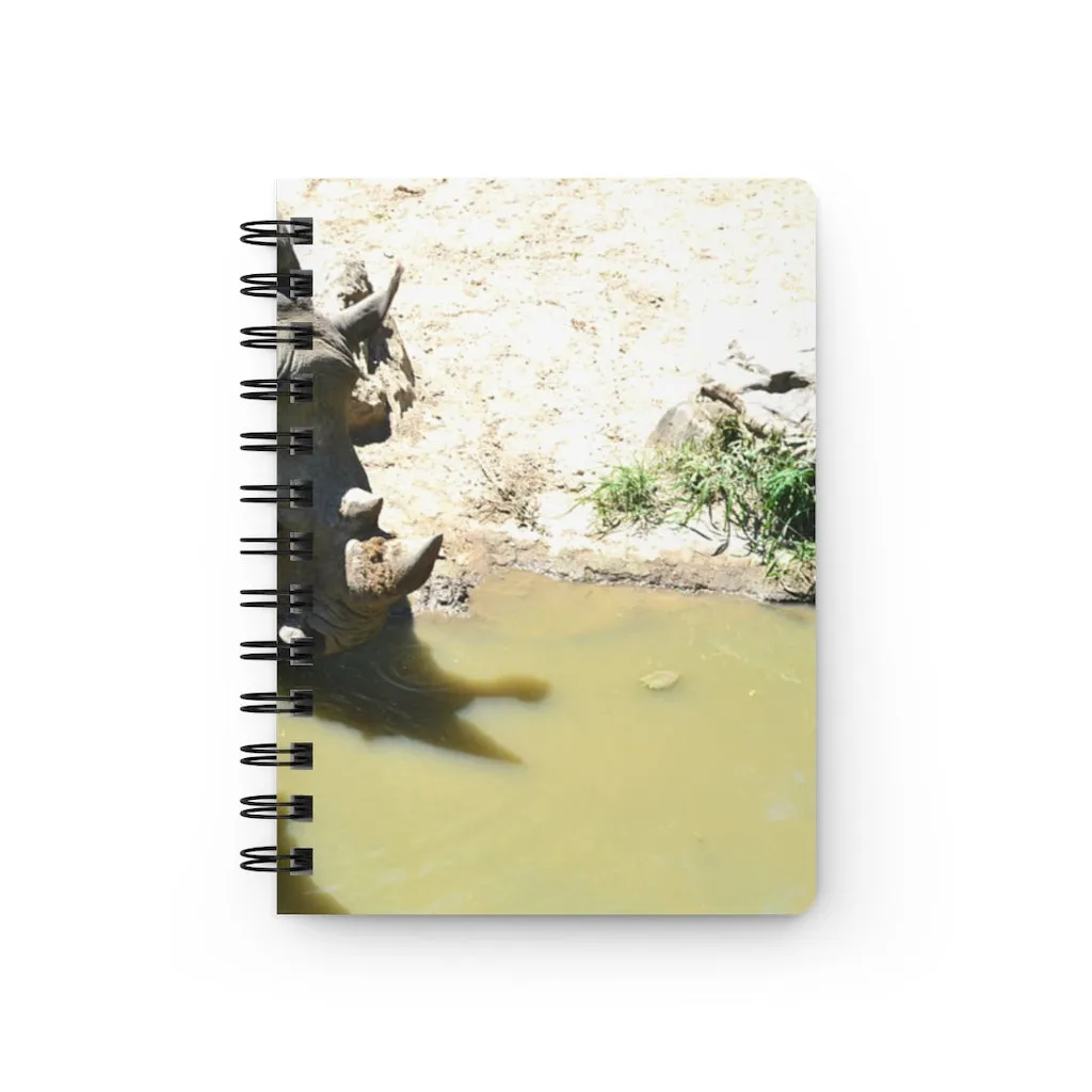 Rhinos Spiral Bound Journal