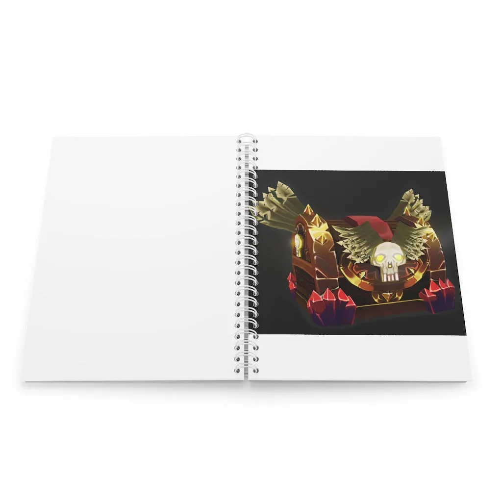 Skeleton Chest Spiral Notebook