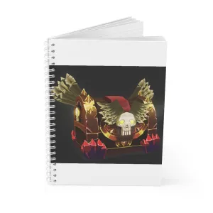 Skeleton Chest Spiral Notebook