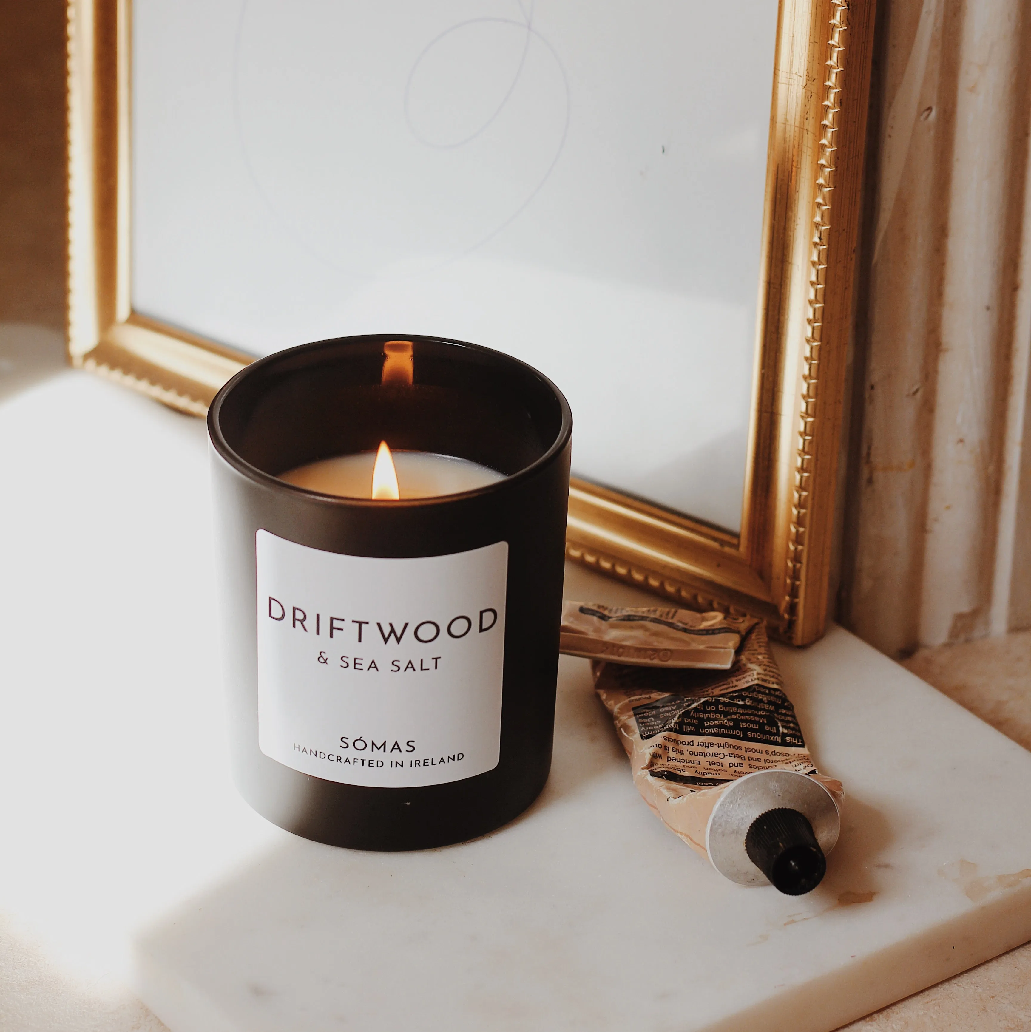 Sómas Driftwood & Sea Salt Soy Candle