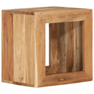 Stool 40x30x40 cm Solid Wood Acacia