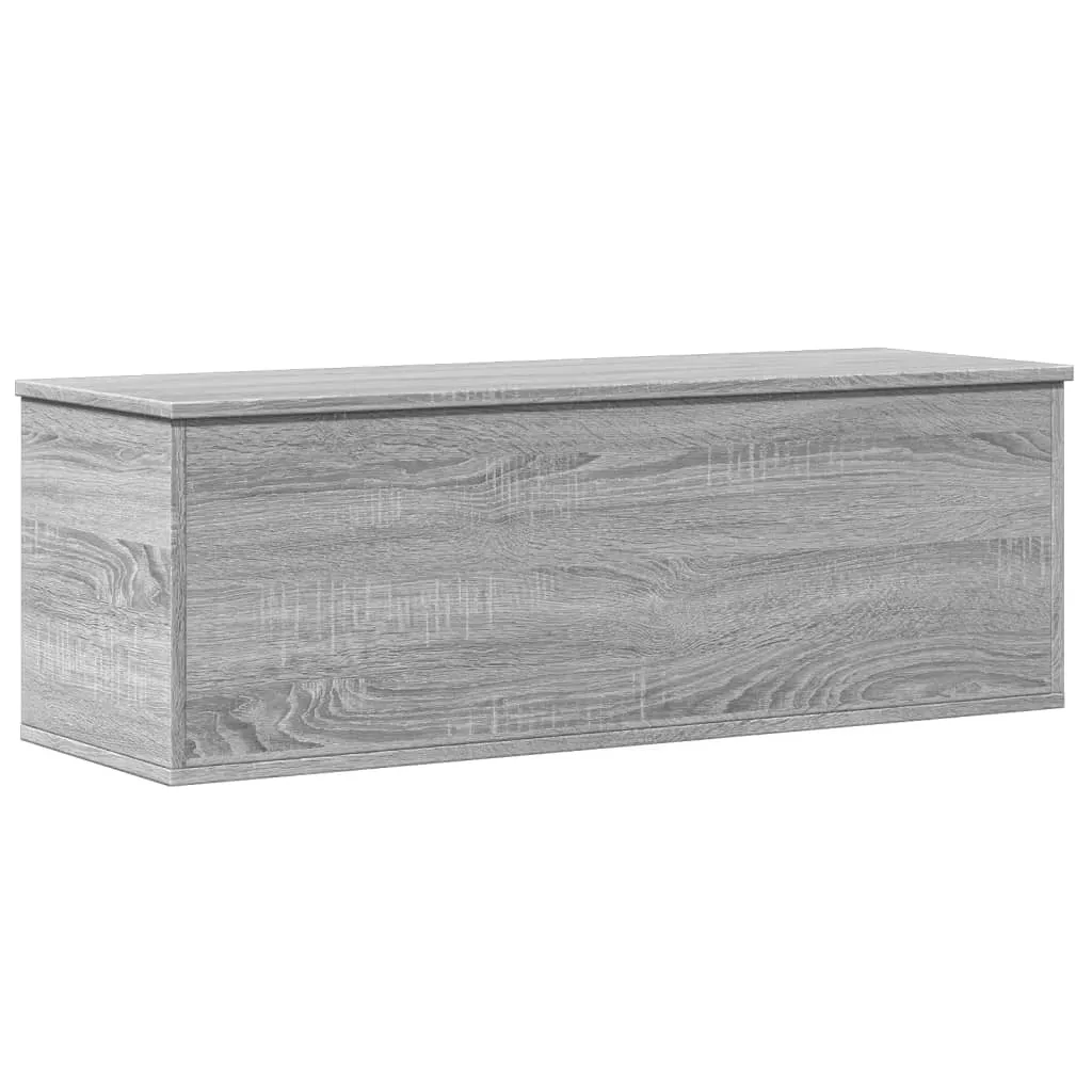 Storage Box Grey Sonoma 102x35x35 cm Engineered Wood