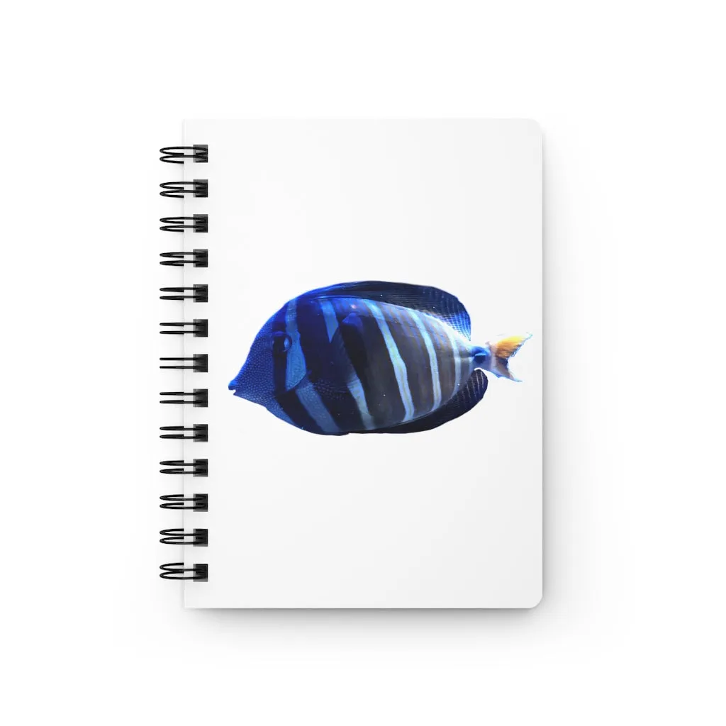 Striped Fish Spiral Bound Journal