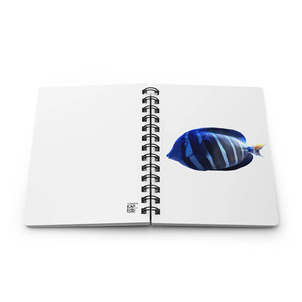 Striped Fish Spiral Bound Journal