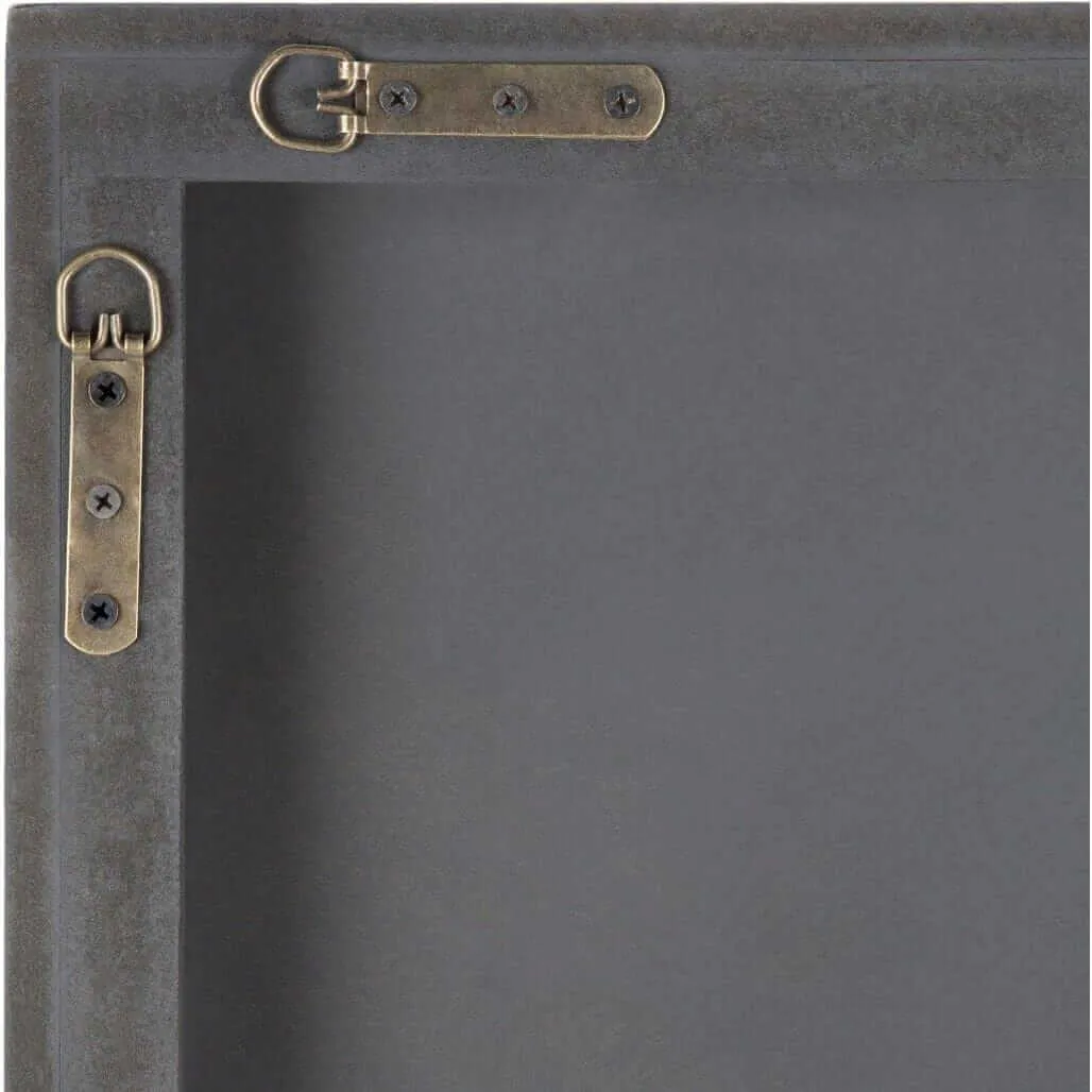 SURYA Albert Metallic-Bronze Antiqued Full-Length Mirror