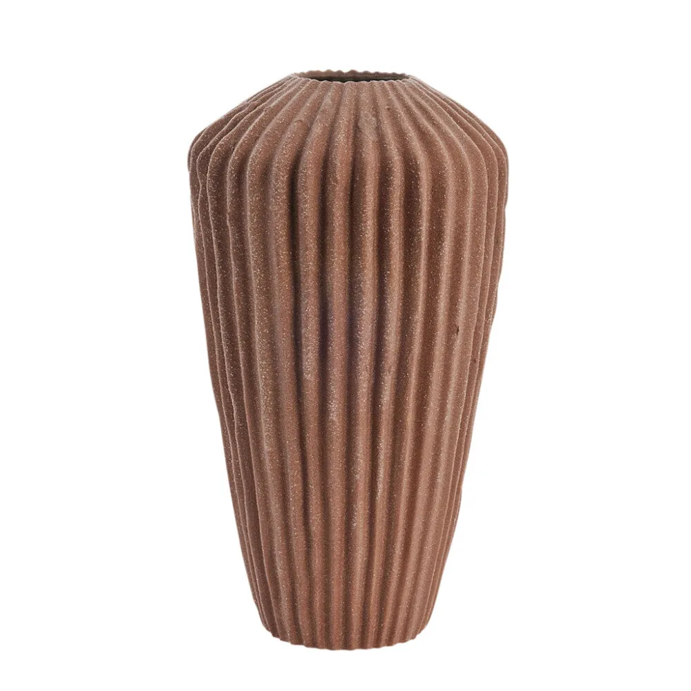 Susia vase H26.5 cm. brown