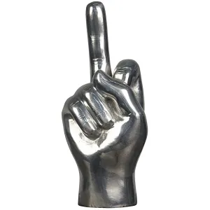 THE FINGER SCULPTURE SILVER