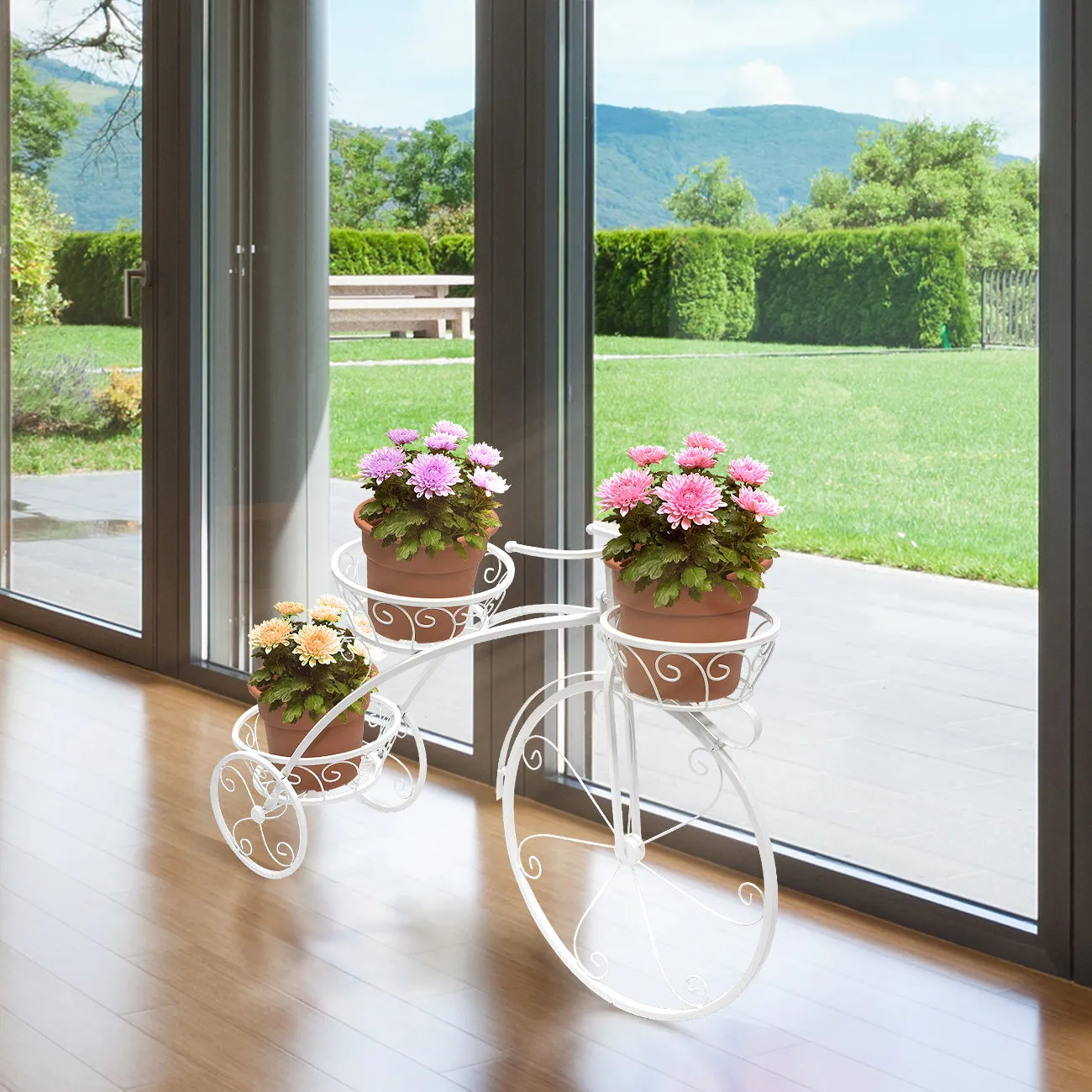 Tricycle Flower Pot Stand