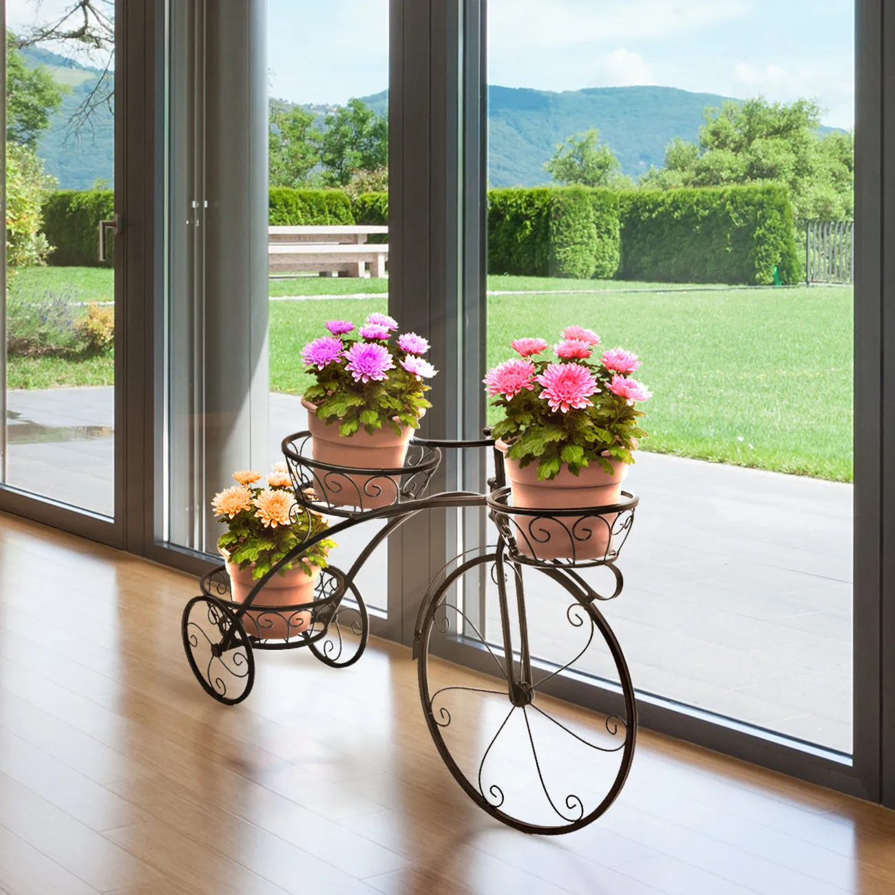 Tricycle Flower Pot Stand