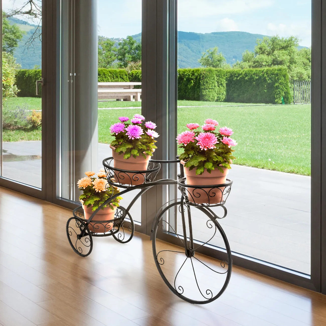 Tricycle Flower Pot Stand