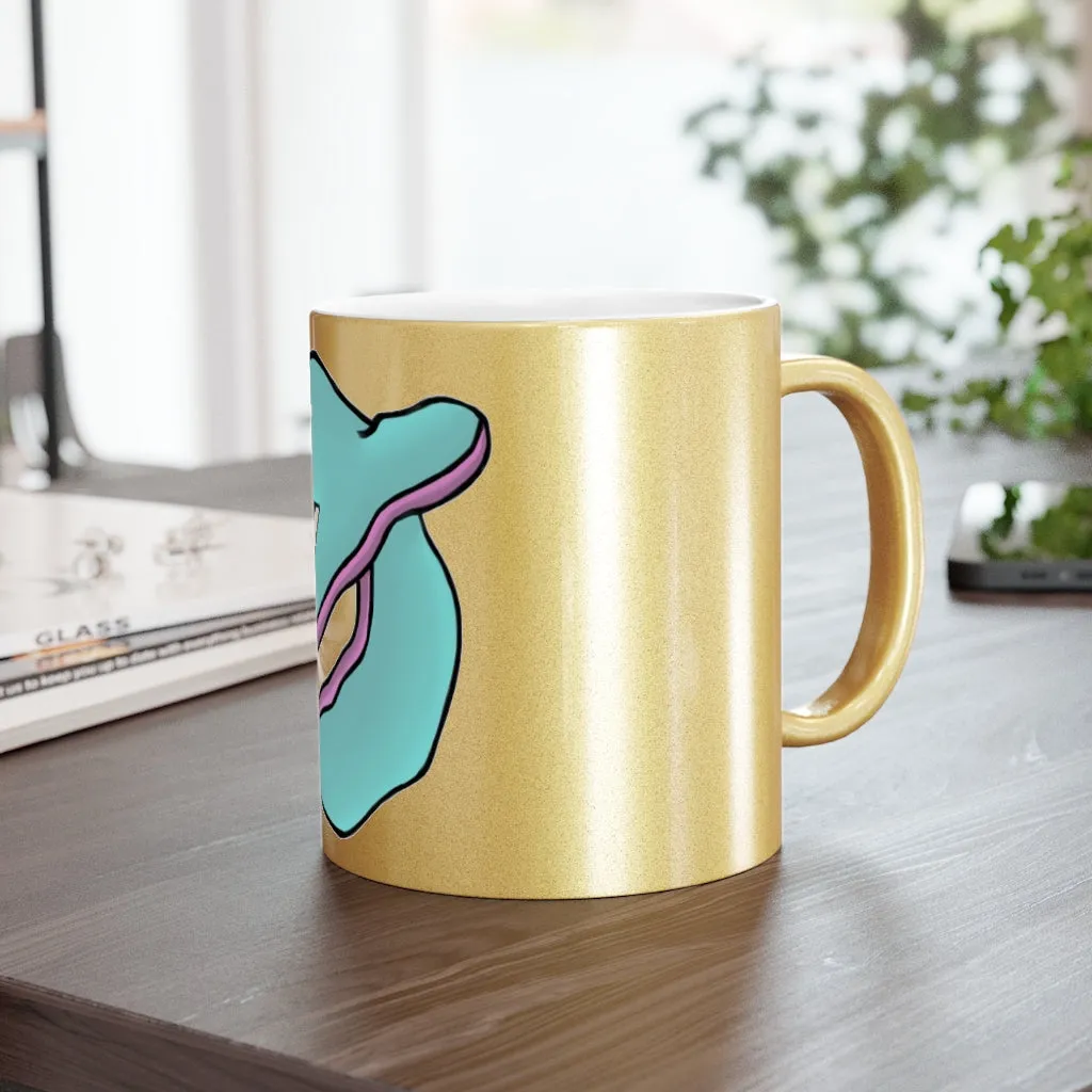 Troffle Metallic Mug (Silver\Gold)