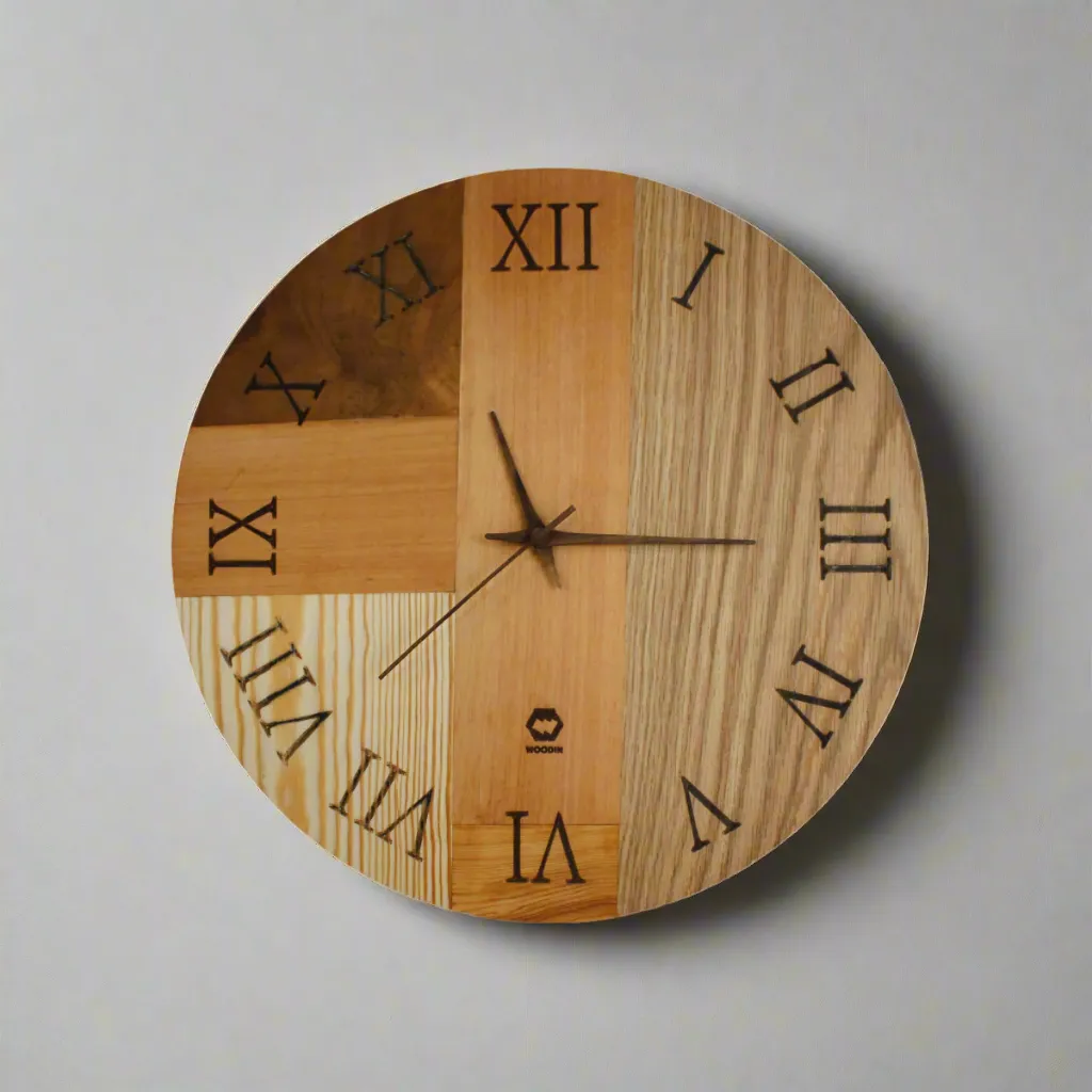 Träpalett wooden Wall Clock