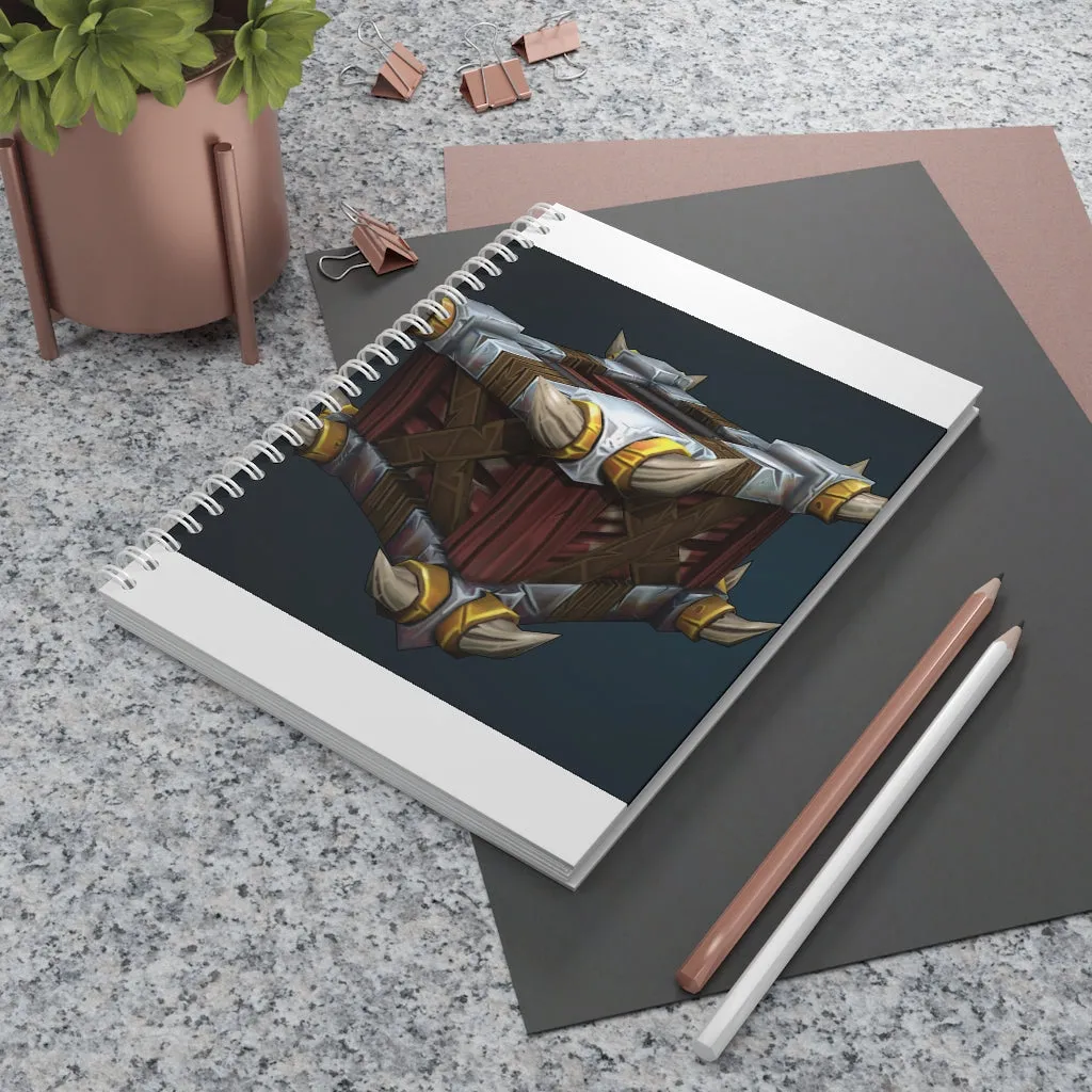 War Raptor Crate Spiral Notebook