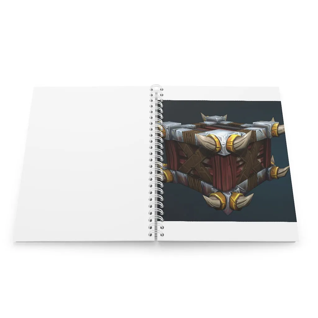 War Raptor Crate Spiral Notebook