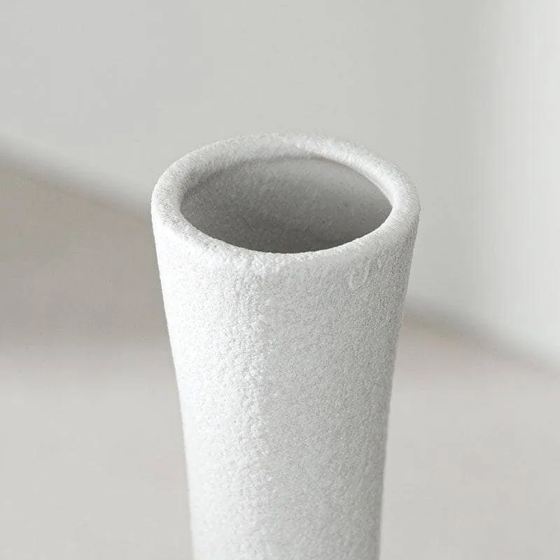 White Porcelain Vase - 31cm