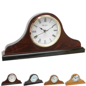 Wm.Widdop Napoleon Wood Mantel Clocks