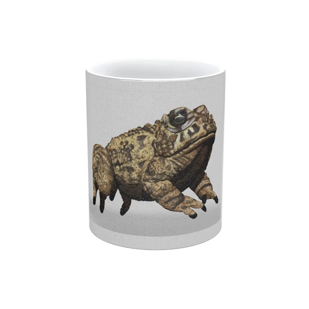 Yellow Toad Metallic Mug (Silver / Gold)