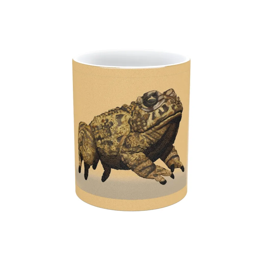 Yellow Toad Metallic Mug (Silver / Gold)