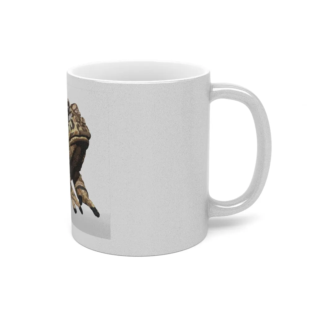 Yellow Toad Metallic Mug (Silver / Gold)